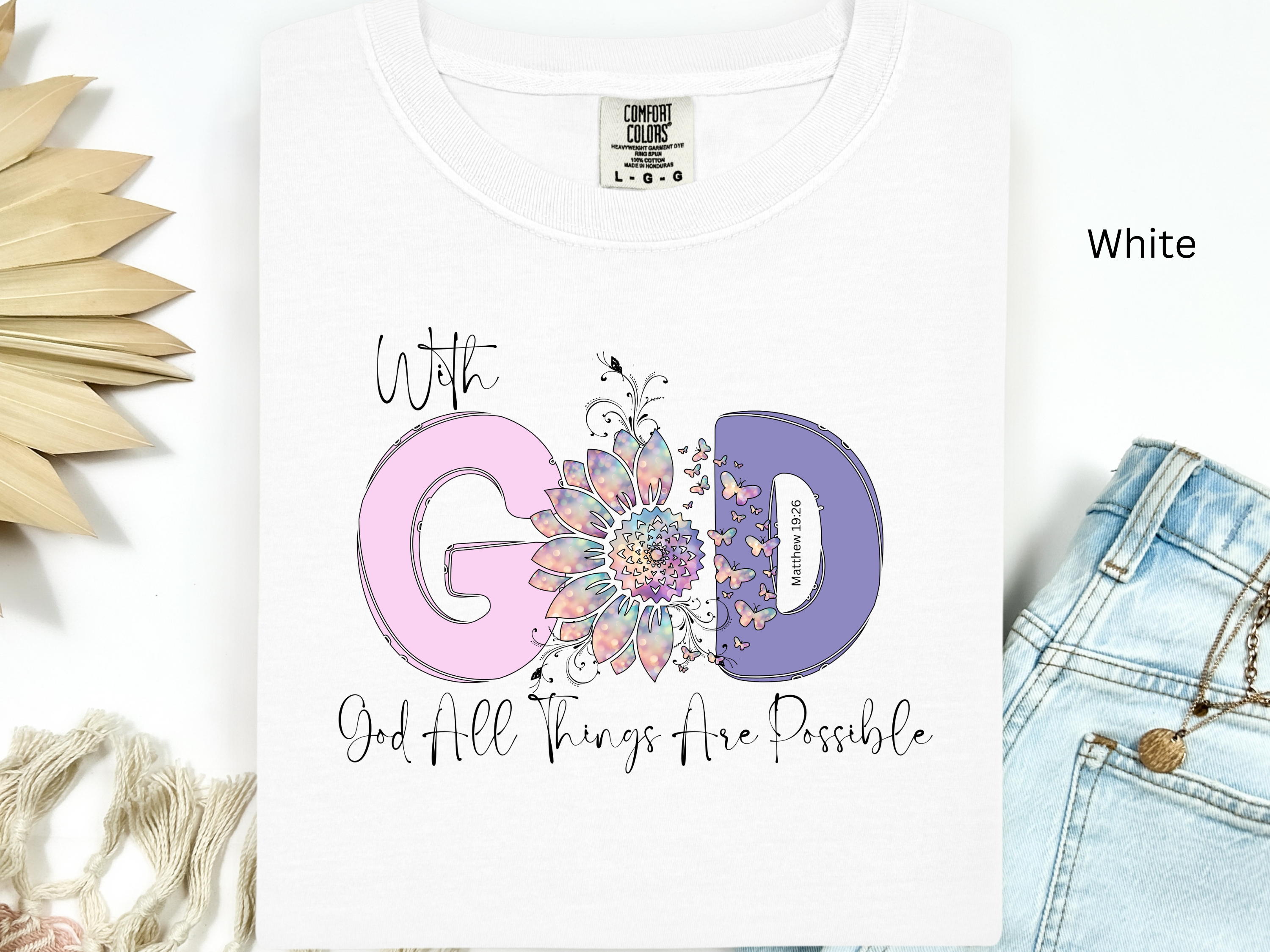 With God All Things Are Possible Tee