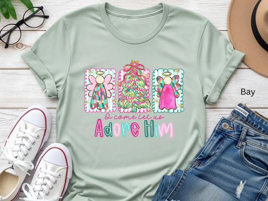 Adore Him Christmas T-shirt