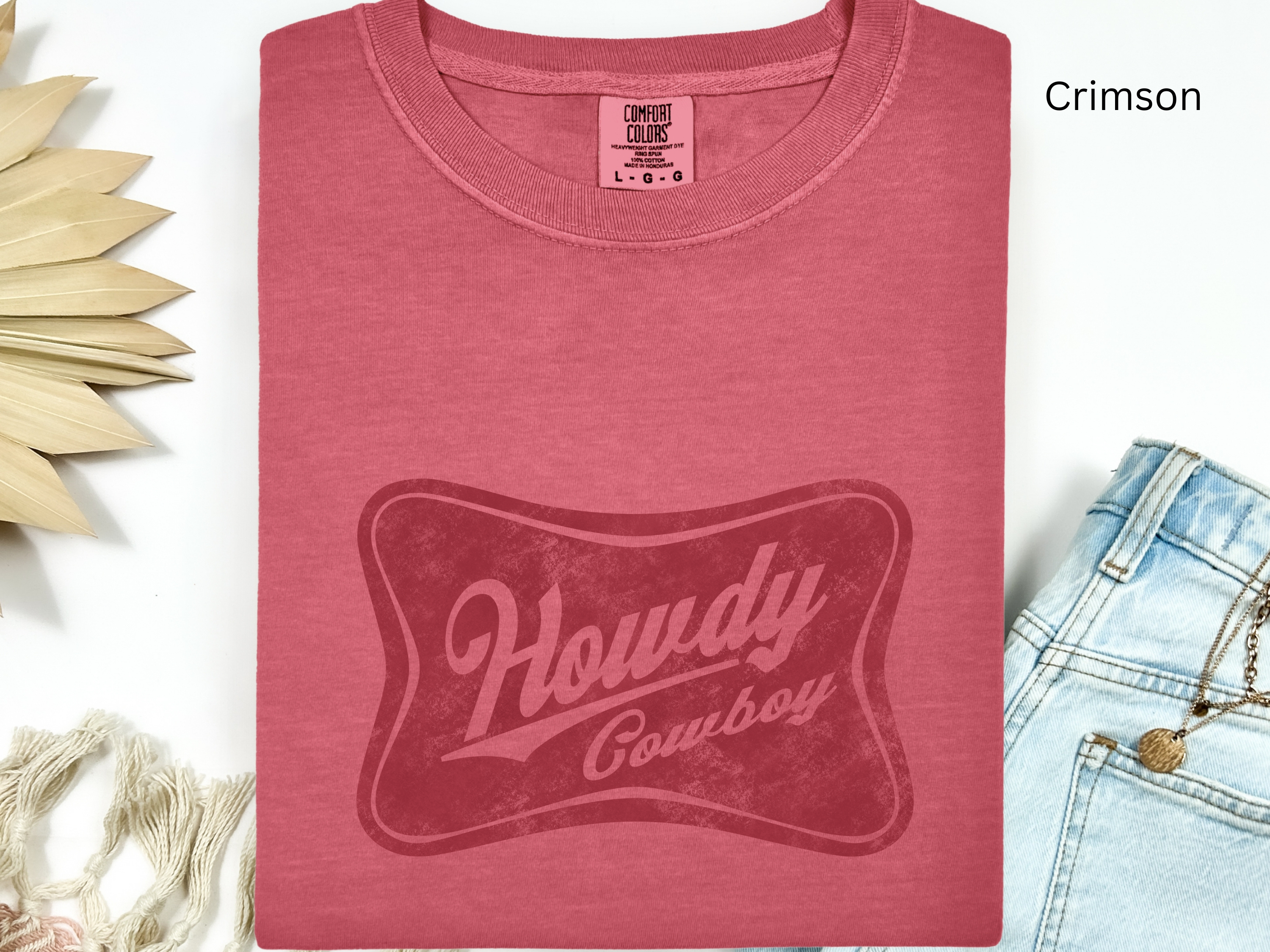 Howdy Cowboy Graphic Tee