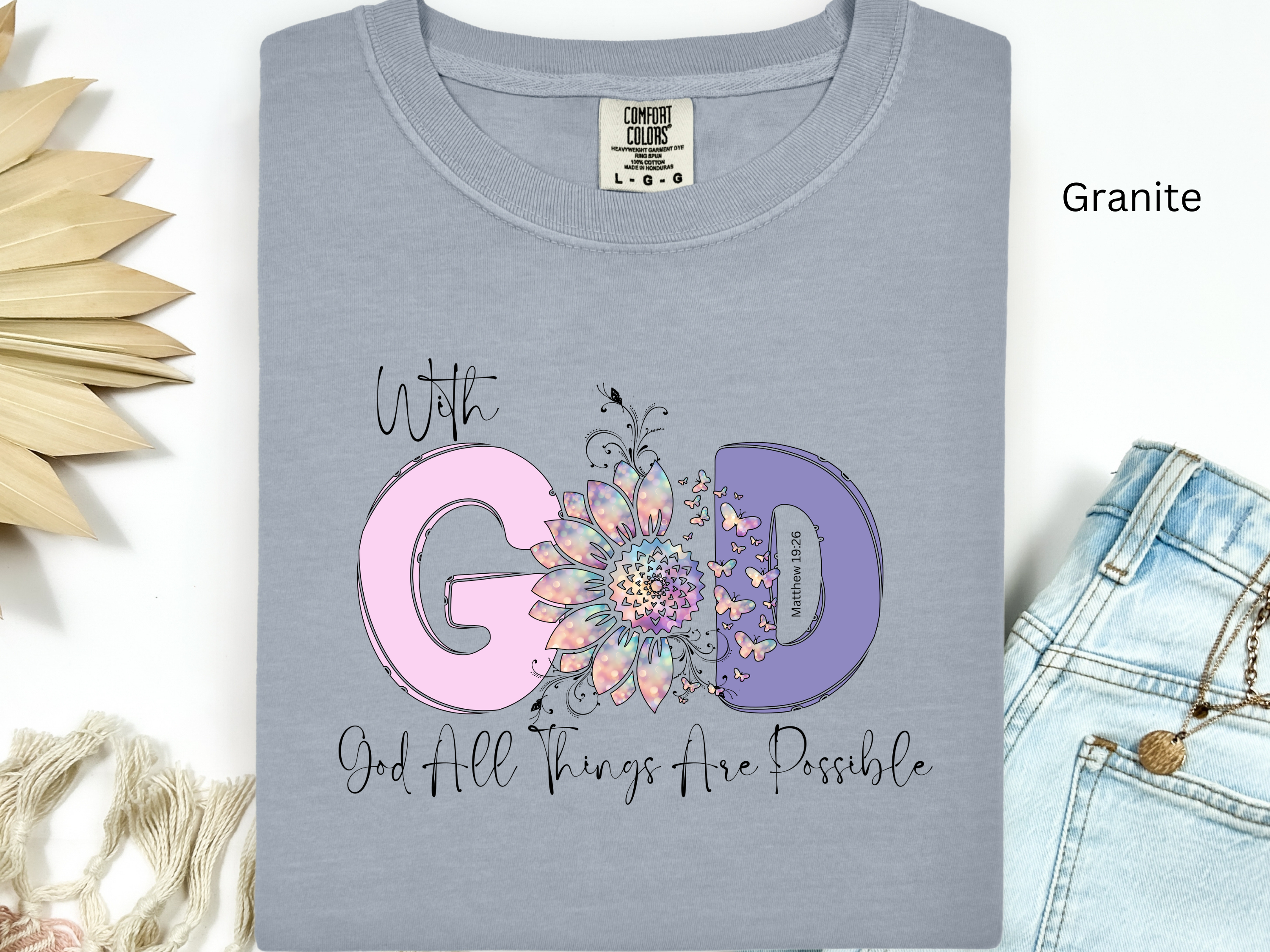 With God All Things Are Possible Tee