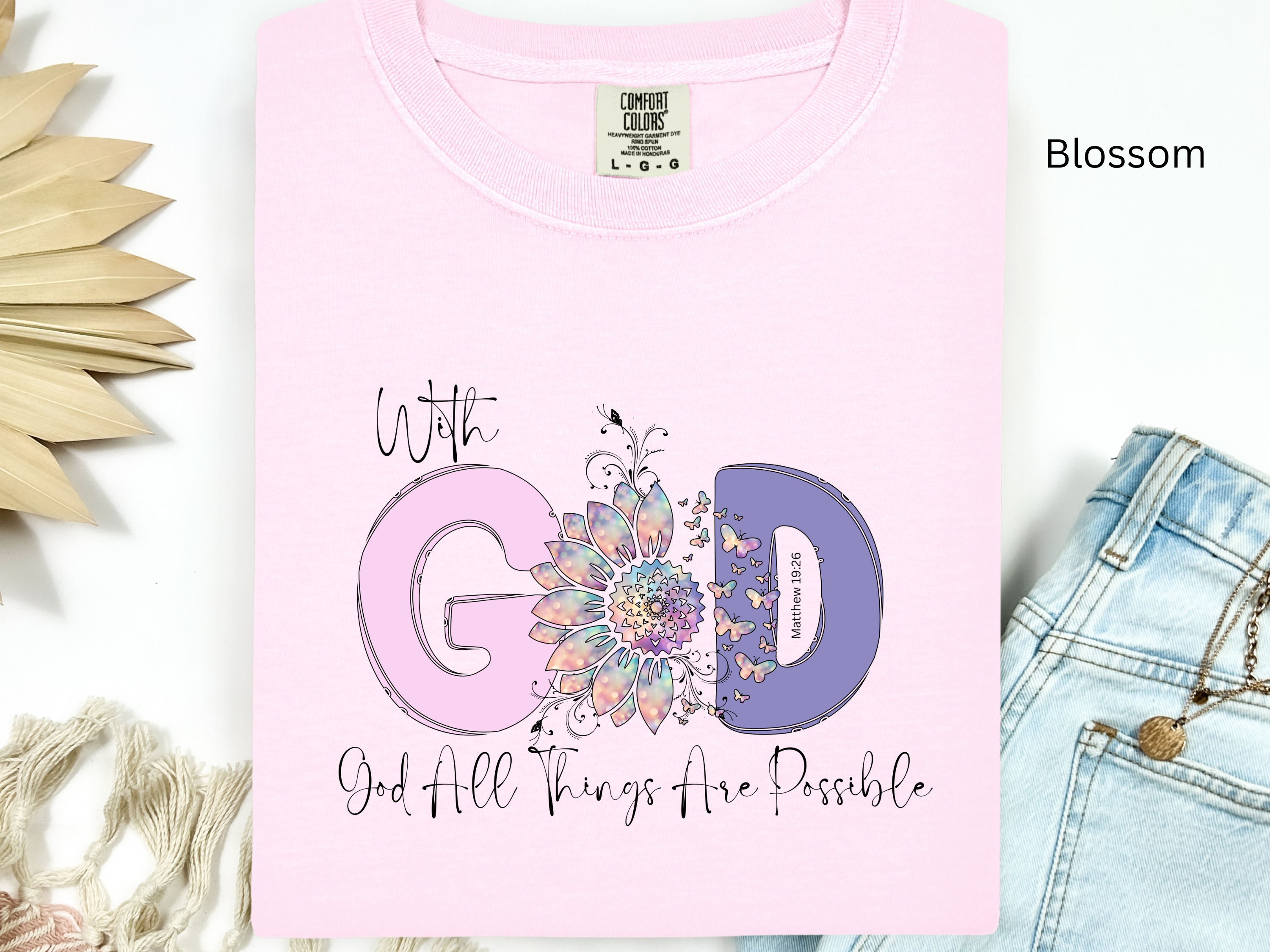 With God All Things Are Possible Tee