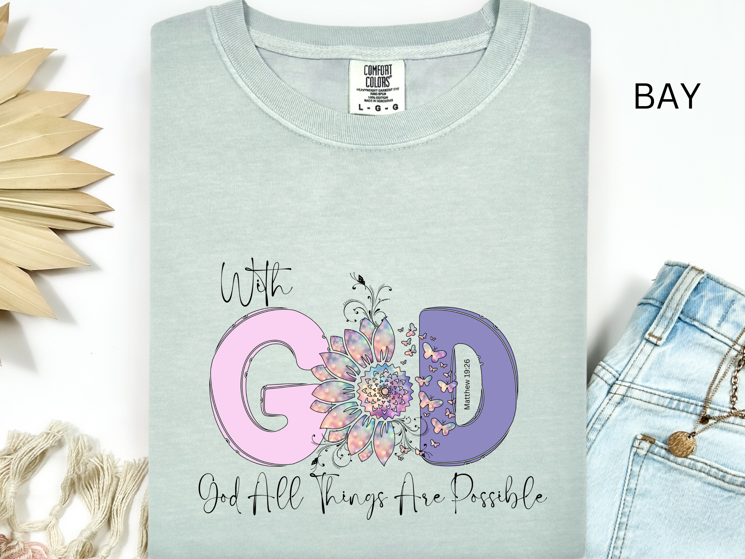 With God All Things Are Possible Tee