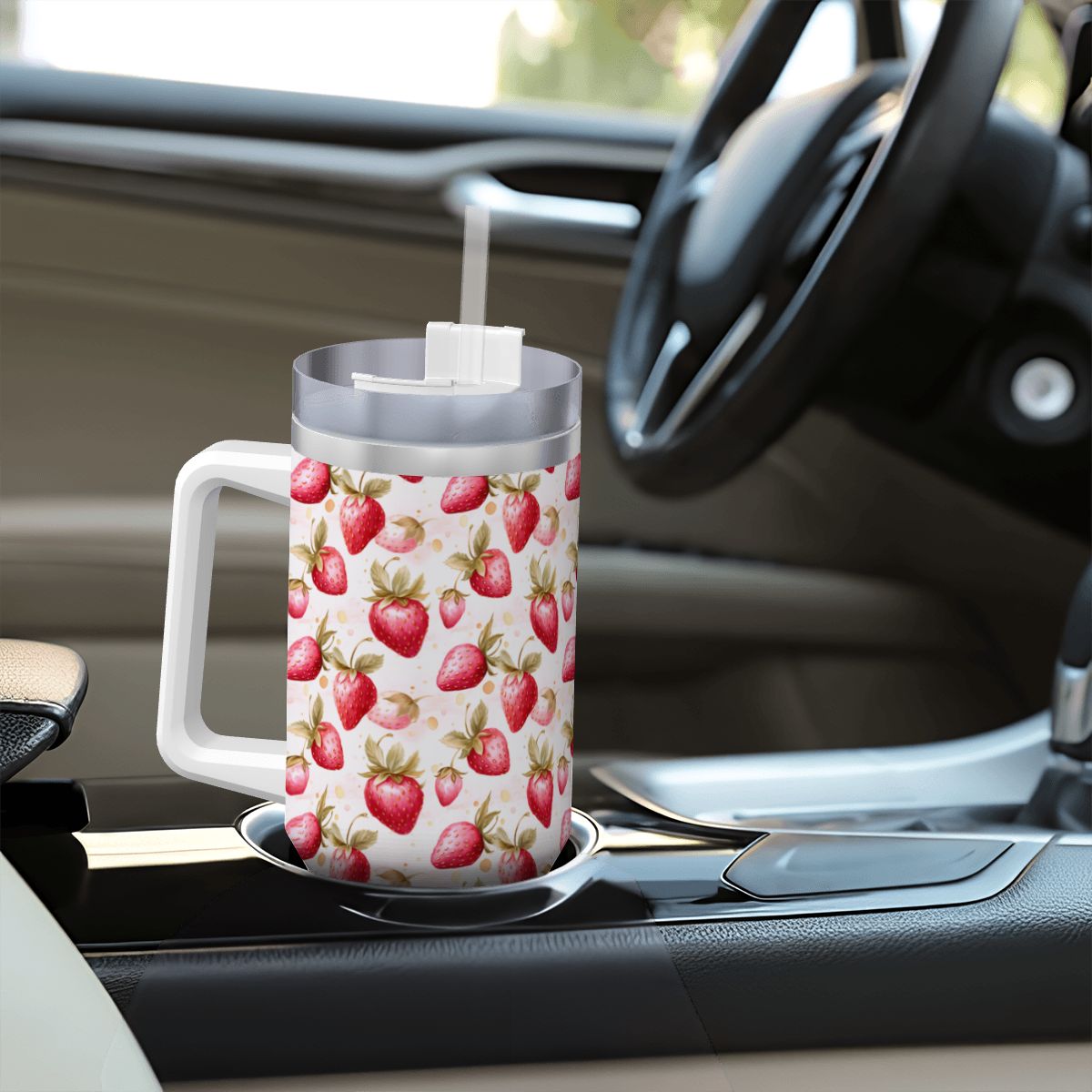 Strawberry 40oz Tumbler