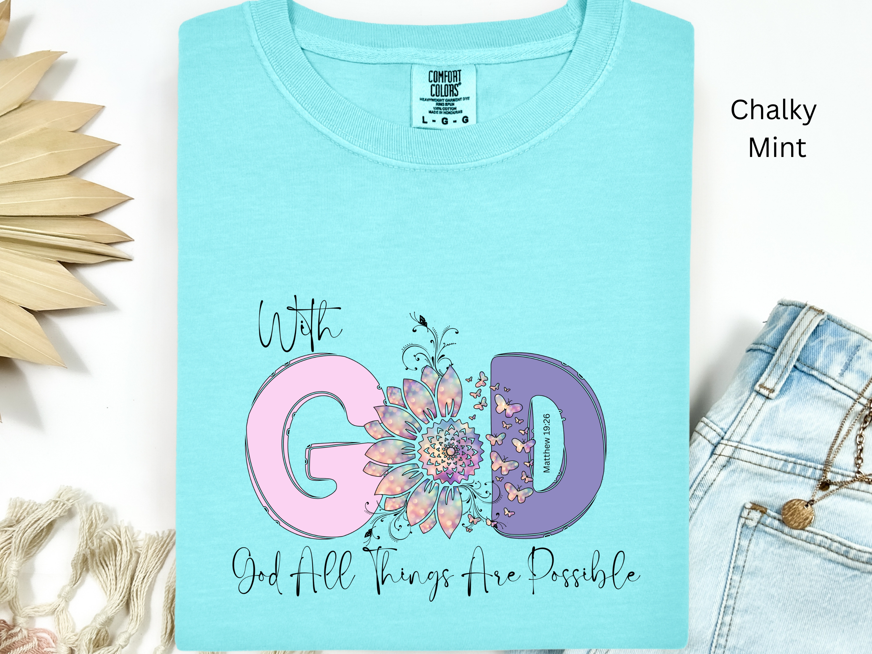 With God All Things Are Possible Tee