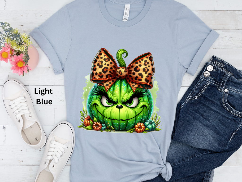 Green Monster Pumpkin T-Shirt
