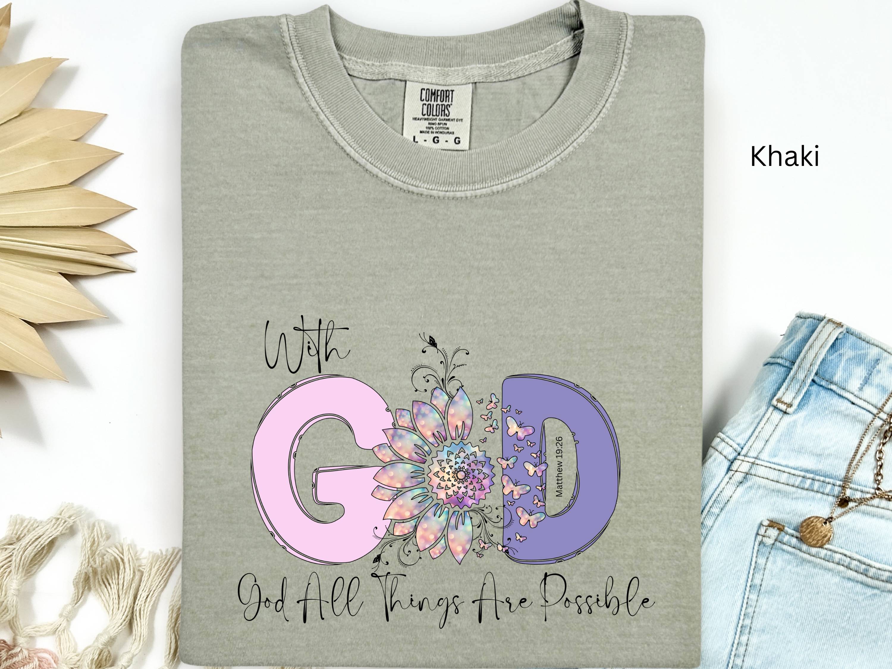 With God All Things Are Possible Tee