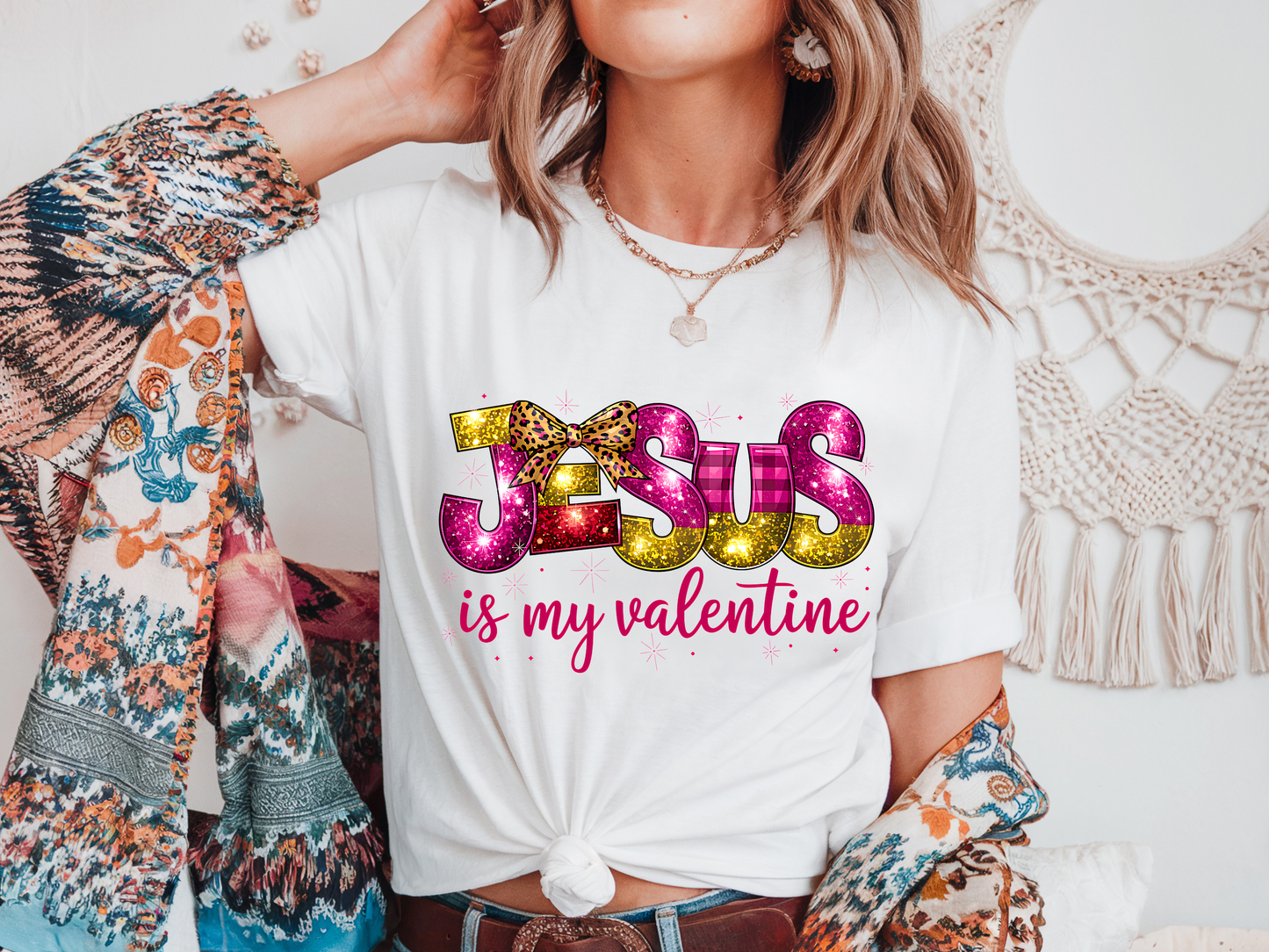 Jesus Is My Valentine Shirt for Women