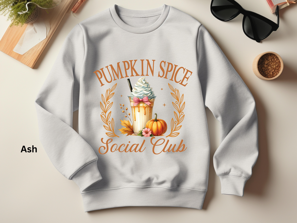 Pumpkin Spice Social Club Sweatshirt