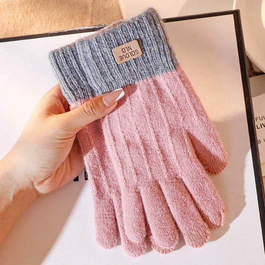 Screen Knitted Gloves For Women And Men, One Size Fit All - Touchscreen Gloves