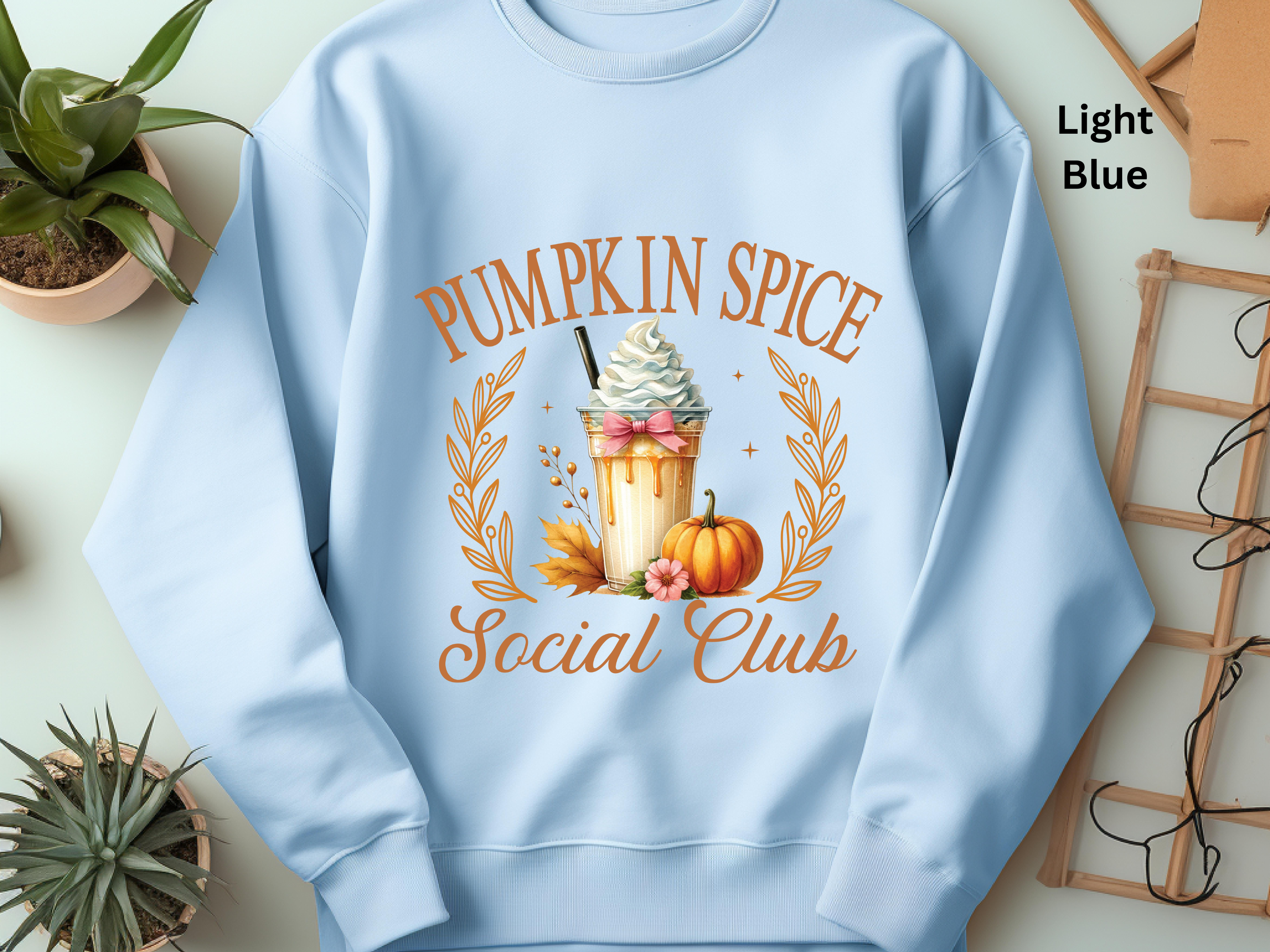 Pumpkin Spice Social Club Sweatshirt