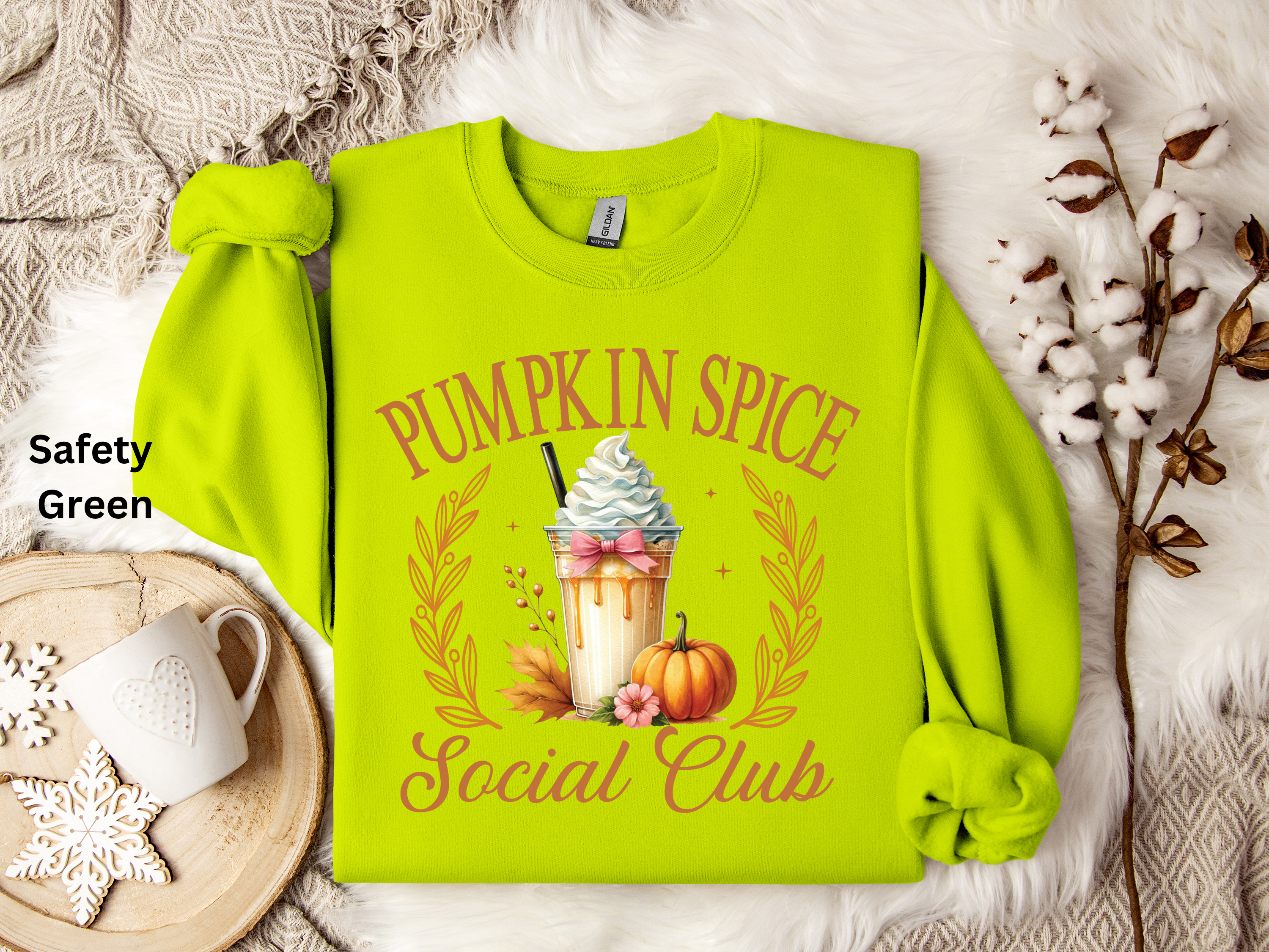 Pumpkin Spice Social Club Sweatshirt