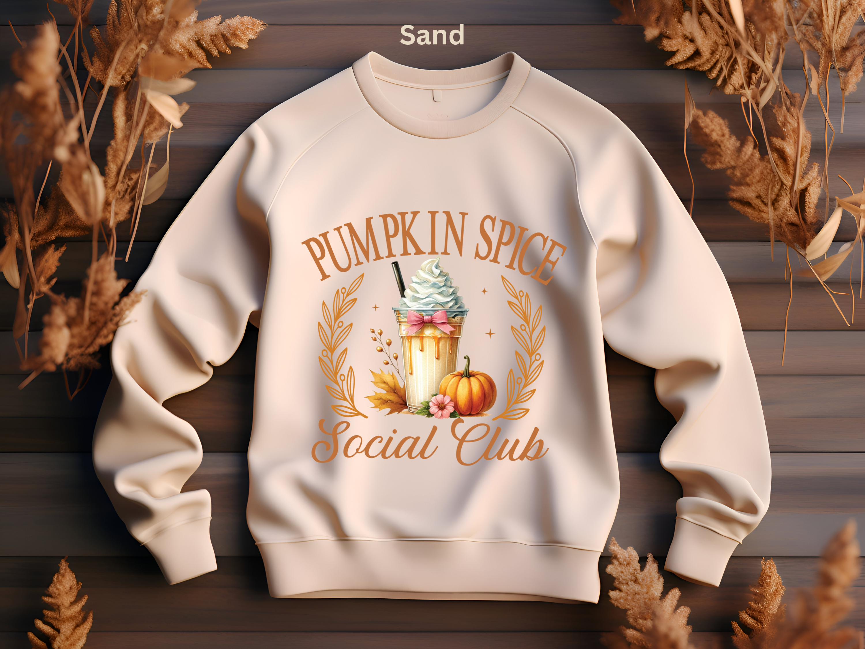 Pumpkin Spice Social Club Sweatshirt