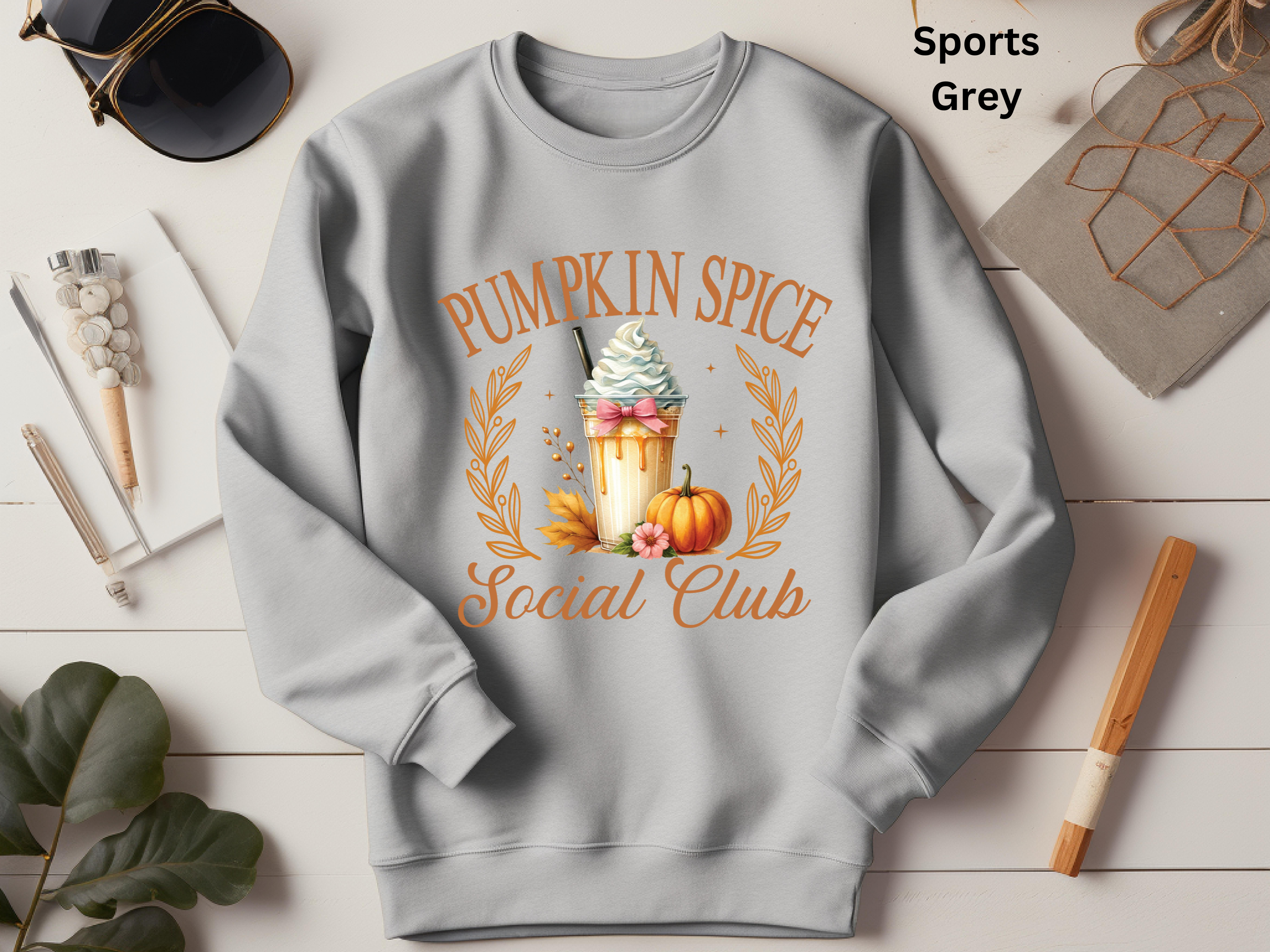 Pumpkin Spice Social Club Sweatshirt