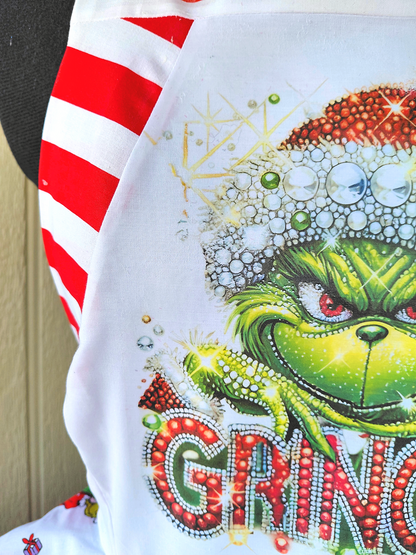 Whimsical Christmas Retro Apron