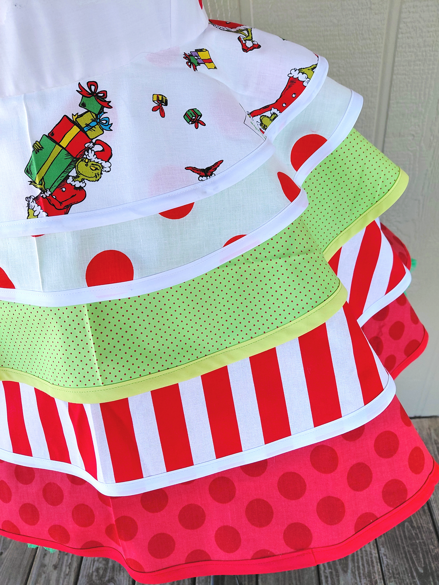 Whimsical Christmas Retro Apron