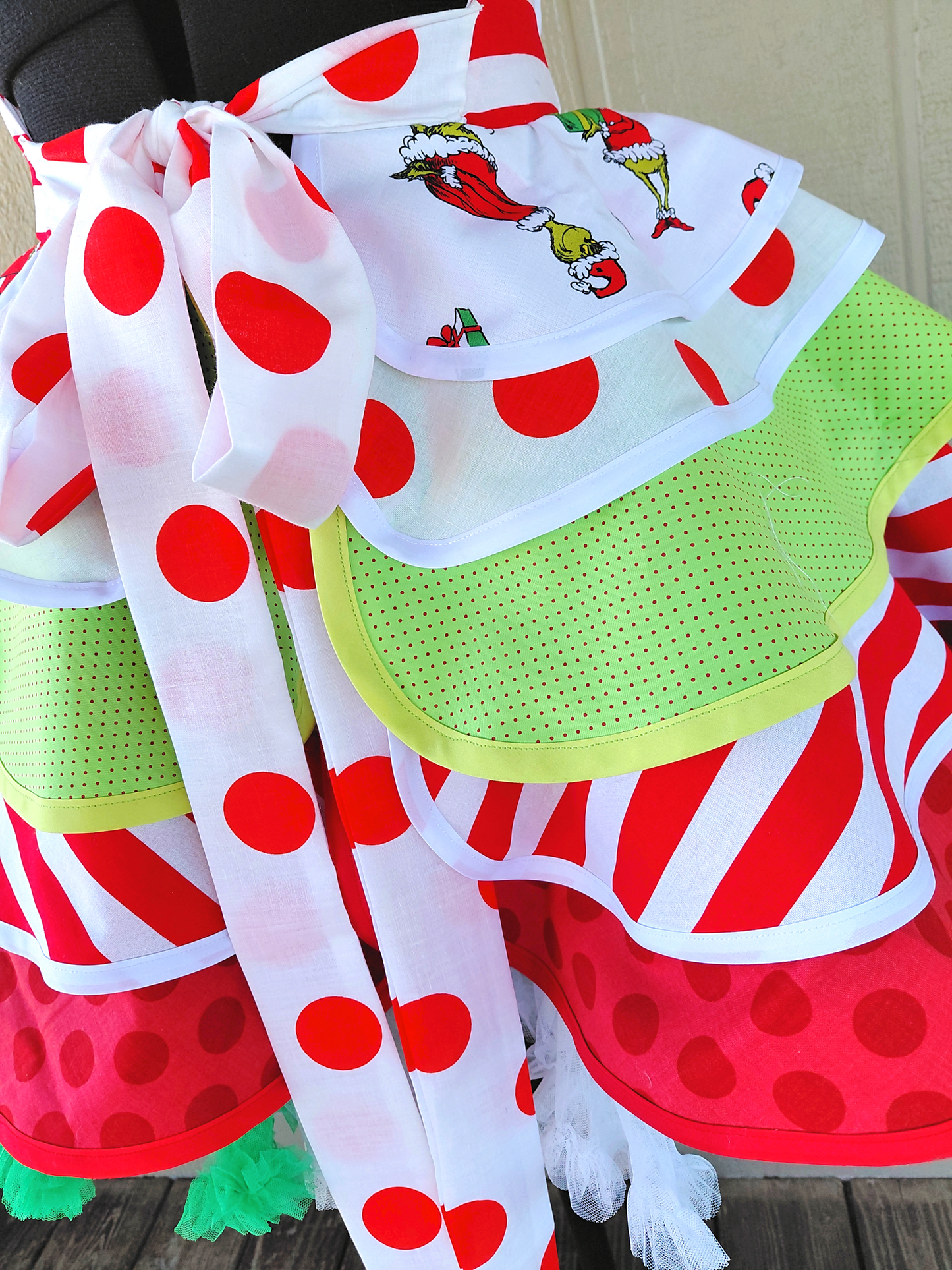 Whimsical Christmas Retro Apron