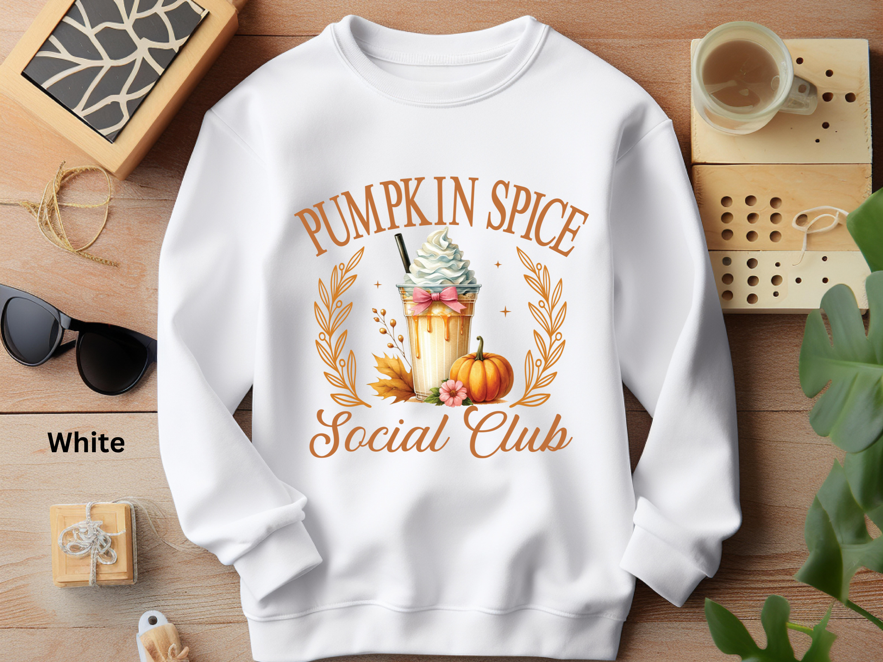 Pumpkin Spice Social Club Sweatshirt
